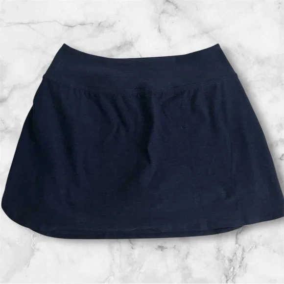 Beyond Yoga Spacedye Movement Skirt - Nocturnal Navy Small